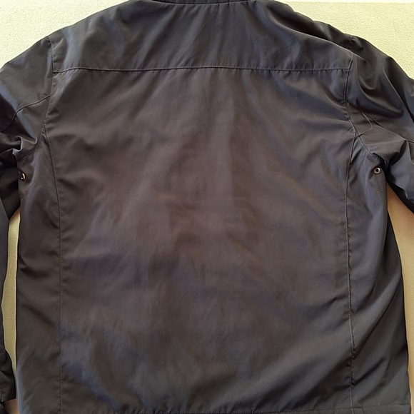 Ralph Lauren Men's Windbreaker/Rain Jacket with Red Logo (M) Navy Blue - Picture 11 of 12